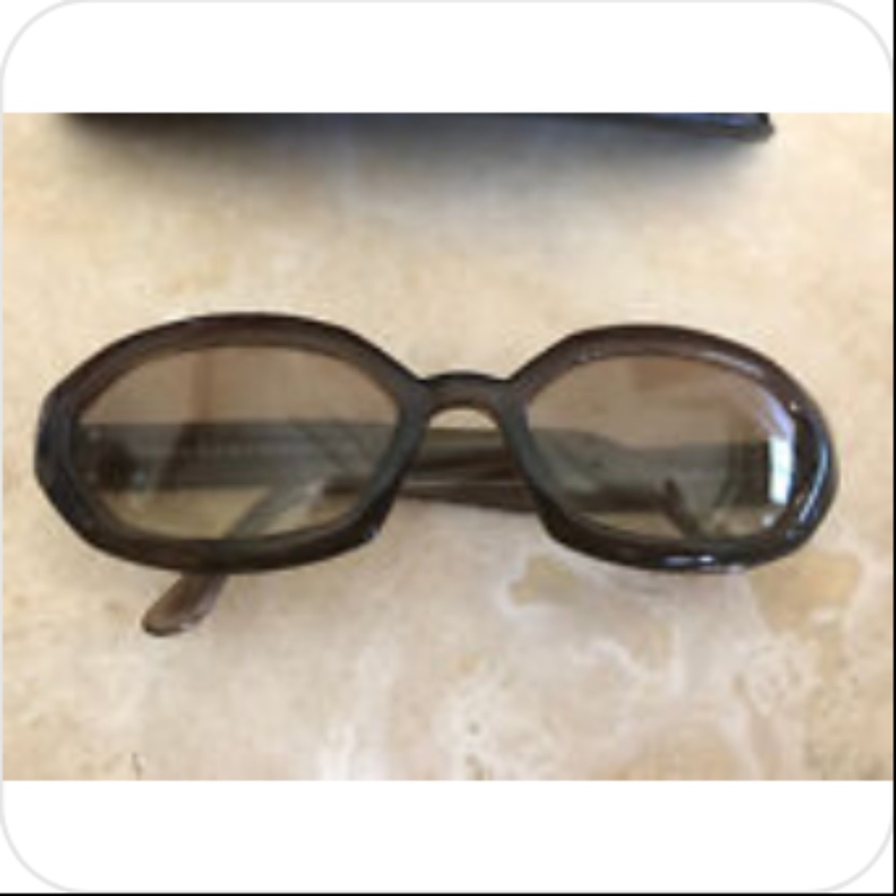 Bvlgari Sunglasses Oval Brown Embellishment Acetate Frames #813 930 Bulgari - Picture 7 of 8